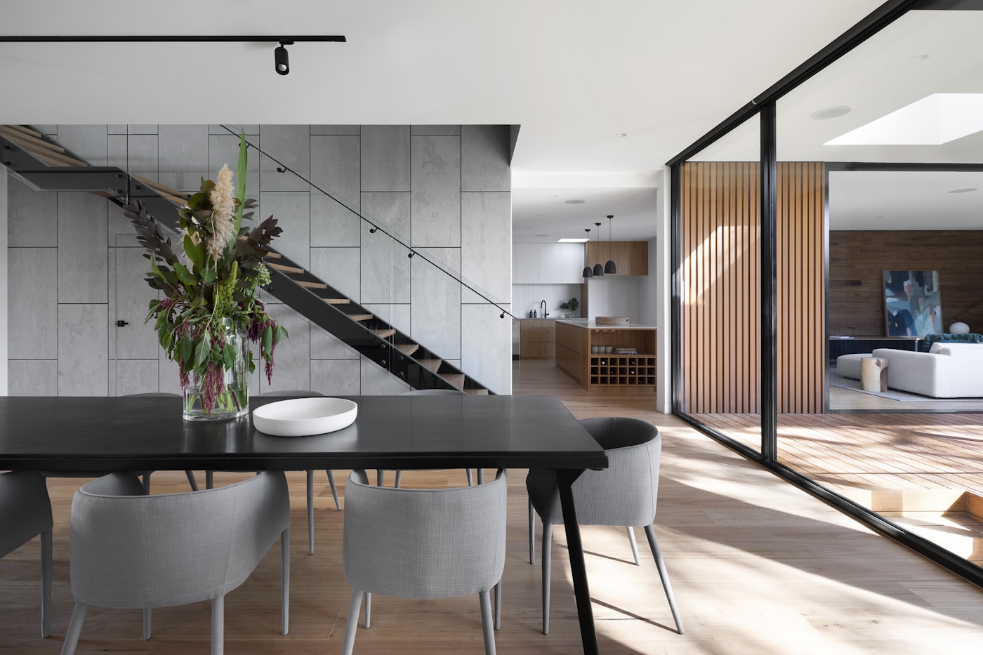 Casa contemporânea representando construção de patrimônio